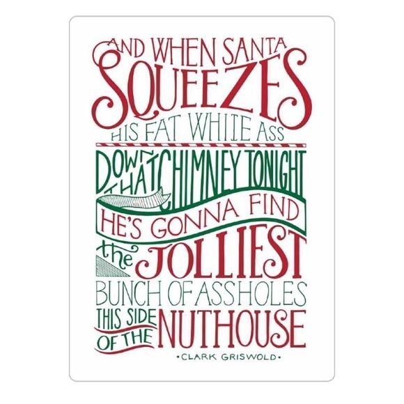 National Lampoon’s Christmas Vacation Quote Magnet - Picture 1 of 4